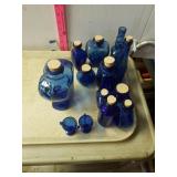 Blue Glass Collection