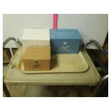 Avon- Candle & Holder, Crystal Bowl & Mug