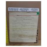 Military Graduation Certificate