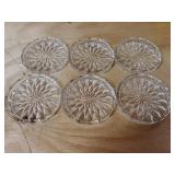 6 Waterford Crystal Coasters