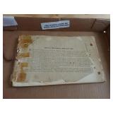 1904 Federalsburg Md Book Local Advertising