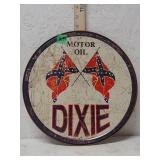 Dixie Motor Oil Sign