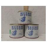 3 Huîtres Oysters Oyster Cans
