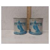 2 Oysters Brand Oyster Cans