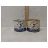 2 Sailor Boy Oyster Cans