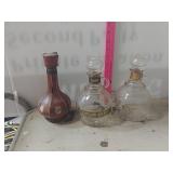 3 Bourbon Decanters, Canada Dry