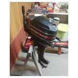 Mercury Boat Motor 6HP Twin With Stand