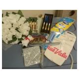 Misc Lot - Tool Aprons, Readers, Darts & More