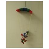 Hanging Parachuting Clown
