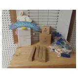 Avon Holiday Ornaments, Figurines, Pens, Candle