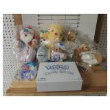 Avon Dancing Santa, Chirping Chick, Teddy Jewelry