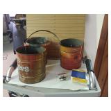 Radiator Cap & 3 Cans Of Hardware Bolts, hose