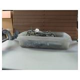 Plastic container With Miscellaneous Hardware