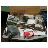 Various Metal Tools, Angle Plug, Outdoor Lamp