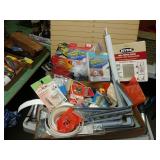 Lot Of Household Repair Items And 6 10in Brackets