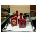 Rustoleum Spray Paint And Various Oils And