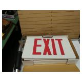 Incandescent Exit Sign