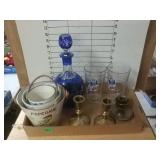 Glasses, Candle Holders, Etc.
