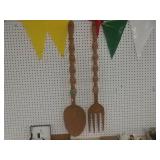 Large Fork And Spoon