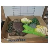 Frog, Owl Decorations