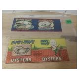 Vintage Oyster Labels