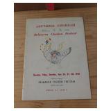 1958 Delmarva Chicken Festival Program