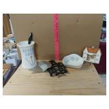 Kitchen Caddy, Soap Dish, Key Hook, Pot Stand,