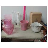 Avon Vase Lot (9)