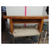 Wood Bench