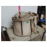 Canvas & Metal Bag And Coke Bag