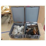 Plastic Boxes W/ Miscellaneous