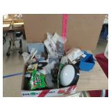 Electrical Lot, Plates, Boxes Etc