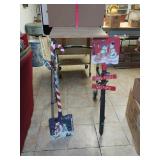 Decorative Christmas Hand Painted  Shovels