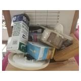 Sewer Hose, Clock, Razor