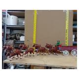 Cast Iron Horse And Buggy Toy