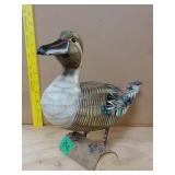 Wooden Duck Decoration