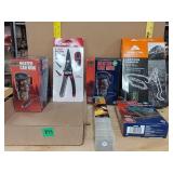 Heated Mug, Welding Rods, Wallet Tool