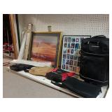 Bags, Framed Photos, Mini Blinds