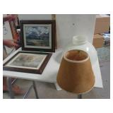 Pictures & Lamp Shade