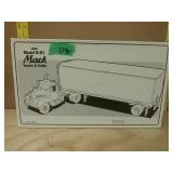 1:34 1960 Model B-61 Mack Tractor & Trailer