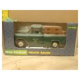 1:25 1955 Pickup Truck Bank - JD Midland