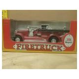 1:30 1926 Seagrave Fire Truck Bank