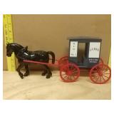 U.S. Mail Rural Free Delivery Wagon & Horse