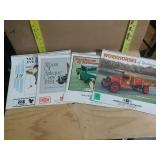 4 Pcs Calendars Workhorses Of Yesteryear