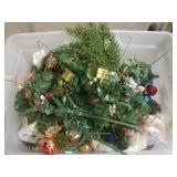 Tote Of Christmas Items