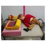 Toys- Tea Set, Doll , Lion, Mattel. 7j9