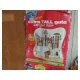 Door Gate With Pet Door