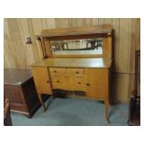 Dining Cabinet W/ Mirror