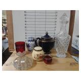 Glassware- Waterford, Hall & Others