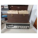 Panasonic 8 Track player & record case